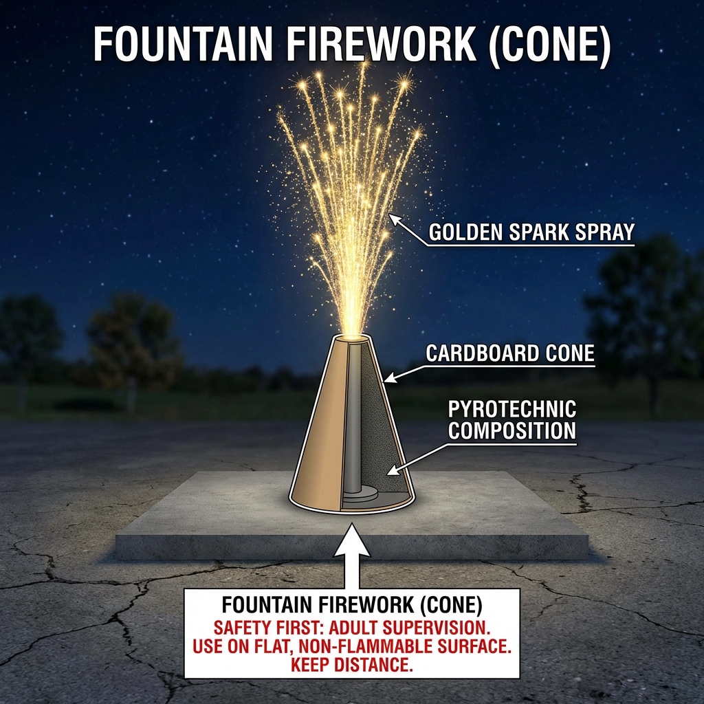 Fountains and Cones - Low Hazard Category