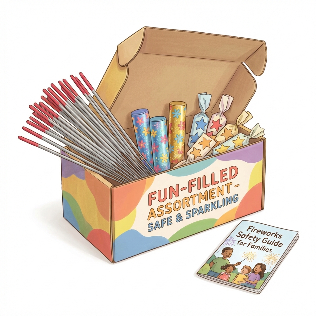 Happy Boom Fireworks Pack - Safe Category